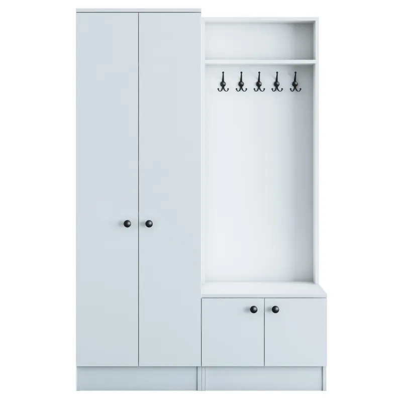 Cuier cu dulap M11 - 1567 Dimensiuni 119.6 X 182.8 X 37.3  - 6