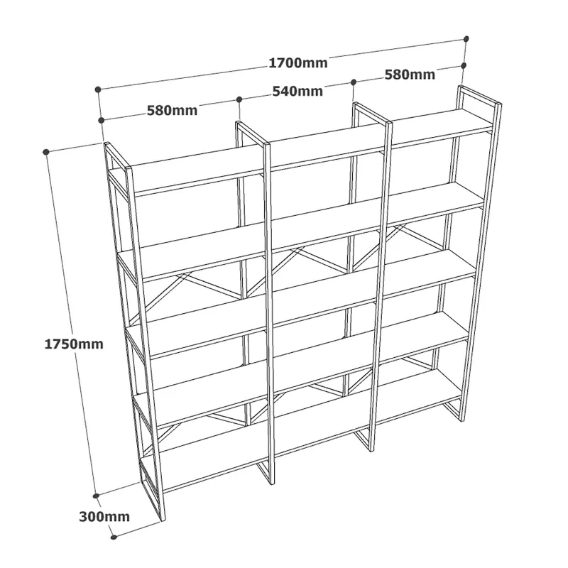Raft Cadru Auriuiu VG6-W 170 X 175 X 30  - 5