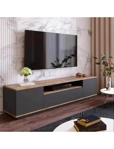 Comoda TV Antracit FR7-AA 180 X 44.6 X 44.5  - 2