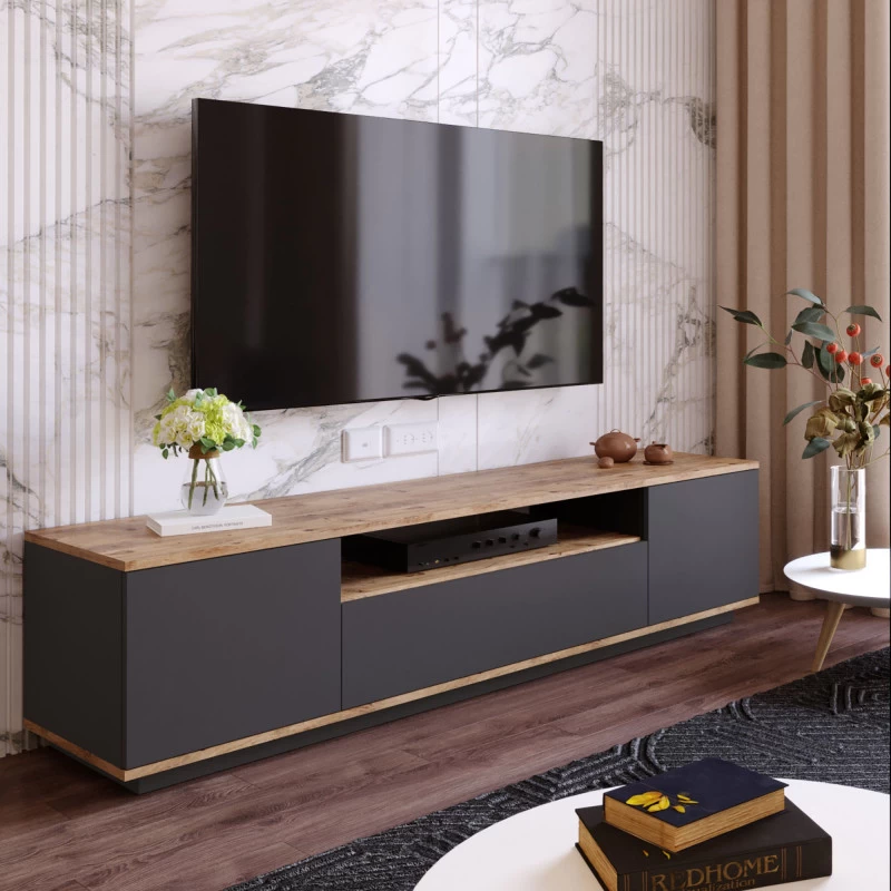 Comoda TV Antracit FR7-AA 180 X 44.6 X 44.5  - 2