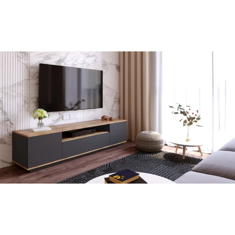 Comoda TV Antracit FR7-AA 180 X 44.6 X 44.5  - 3
