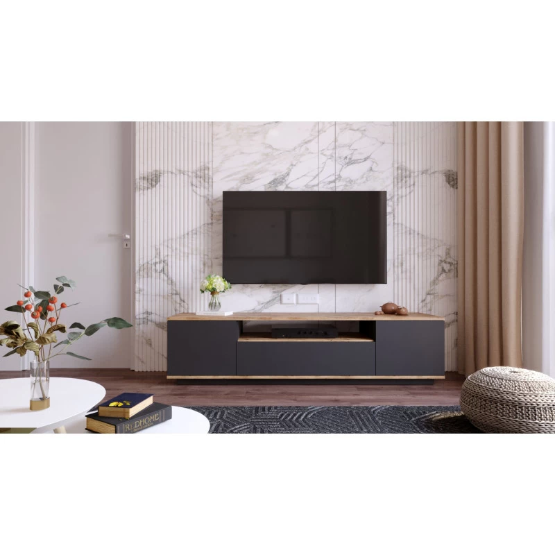 Comoda TV Antracit FR7-AA 180 X 44.6 X 44.5  - 4