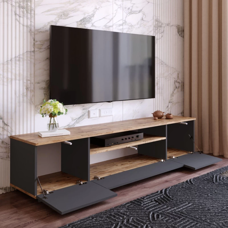 Comoda TV Antracit FR7-AA 180 X 44.6 X 44.5  - 5