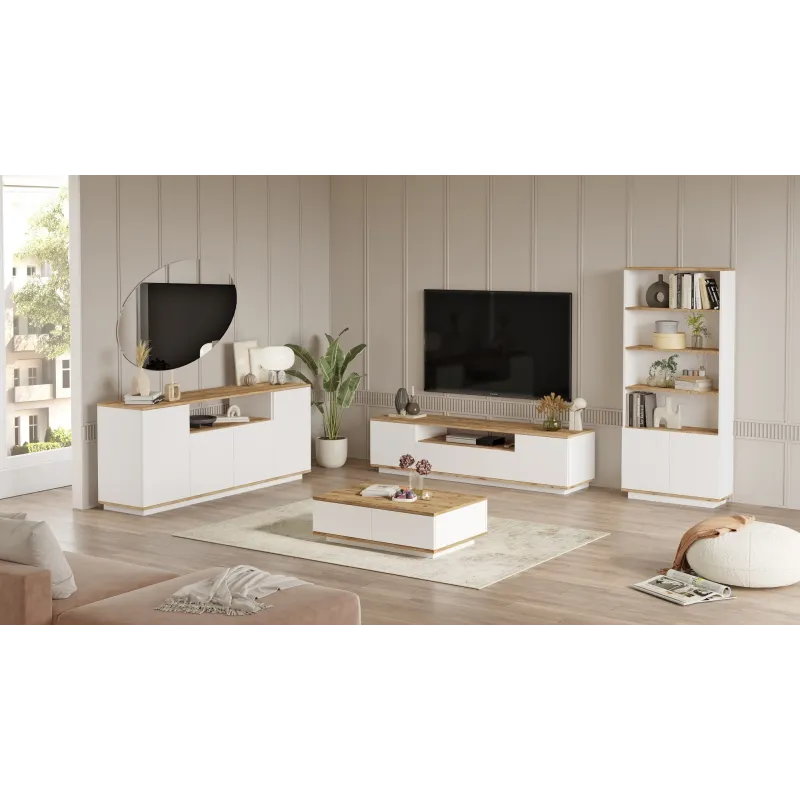 Set Mobilier Living 4 Piese FR19-AW Atlantic Pine  - 3