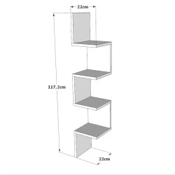 Raft Pentru Colt WL9-A 22 X 117.2 X 22  - 4