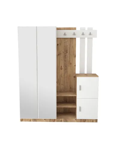 Cuier cu Dulapior si Oglinda DD8-AW 147.2 X 179.7 X 37.5  - 5