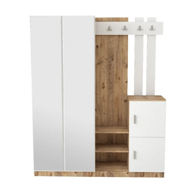 Cuier cu Dulapior si Oglinda DD8-AW 147.2 X 179.7 X 37.5  - 5