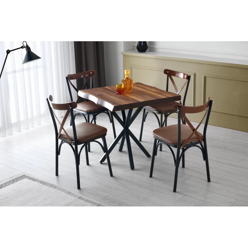 Masa Bucatarie Safir - 1462 Dimensiune 80 X 75 X 80  - 1