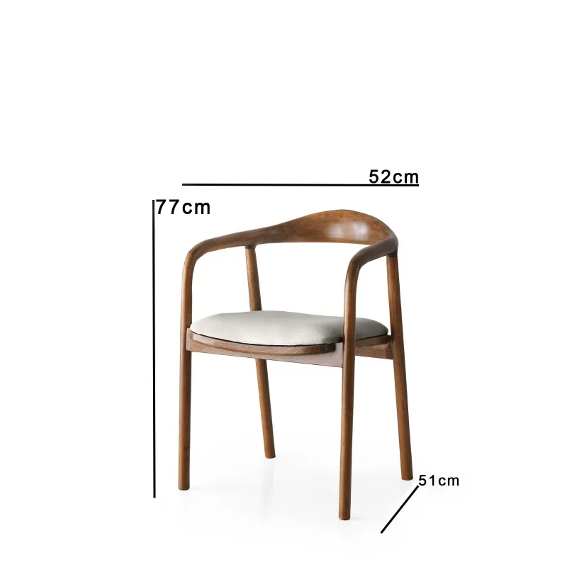 Scaun Gri Deschis PA - 027 Dimensiune 90 X 39 X 40  - 3