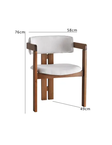 Scaun Lemn CO - 011 Dimensiune 58 X 76 X 49  - 4