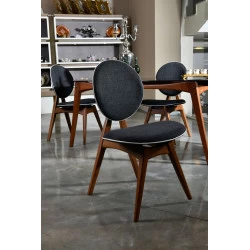 Set 2 Scaune Dining Touch v2 - Anthracite  - 3