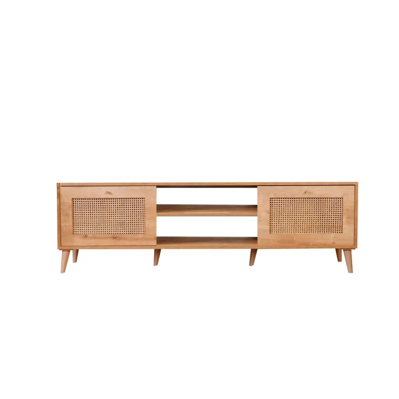 Comoda TV Culoare Stejar Hazeran 180 X 55 X 41  - 4