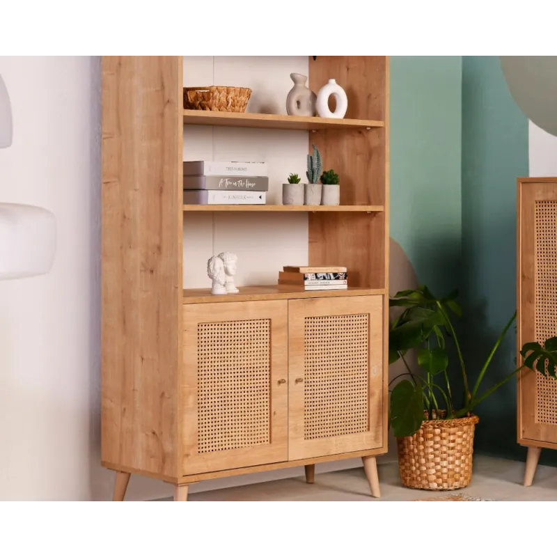 Raft cu Dulapior Hazeran Bookshelf 40 X 90 X 110  - 4