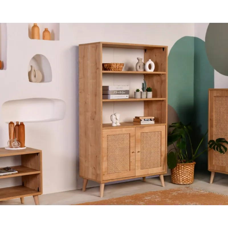 Raft cu Dulapior Hazeran Bookshelf 40 X 90 X 110  - 6