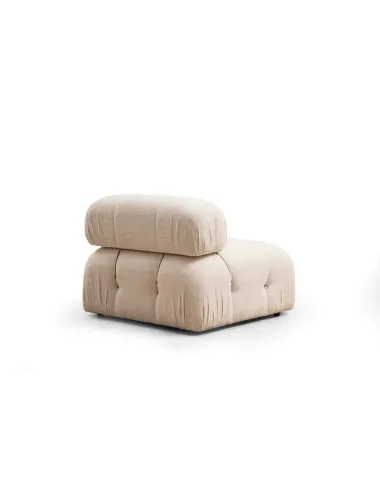 Canapea Tip Coltar Crem Bubble Cream Bouclette  L1-O1-1R-PUF  - 6