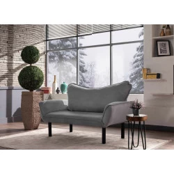 Canapea 2 Locuri Chatto - Grey 140 X 70 X 65 - 1