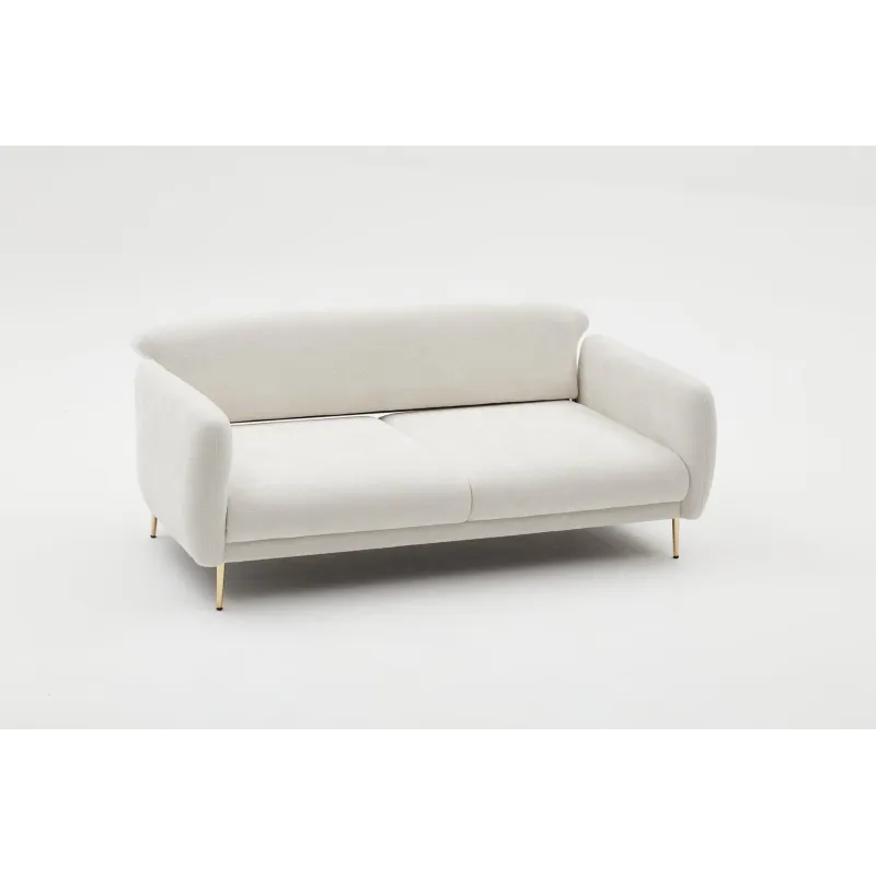 Canapea Tapitata cu 3 Locuri Simena - Cream 210 X 80 X 95  - 5