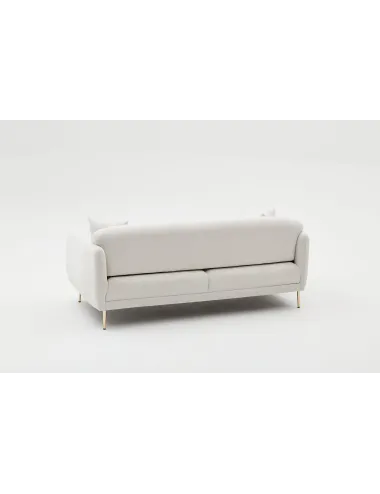 Canapea Tapitata cu 3 Locuri Simena - Cream 210 X 80 X 95  - 6