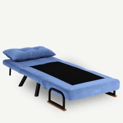 Fotoliu Extensibil Sando Single - Blue  - 4