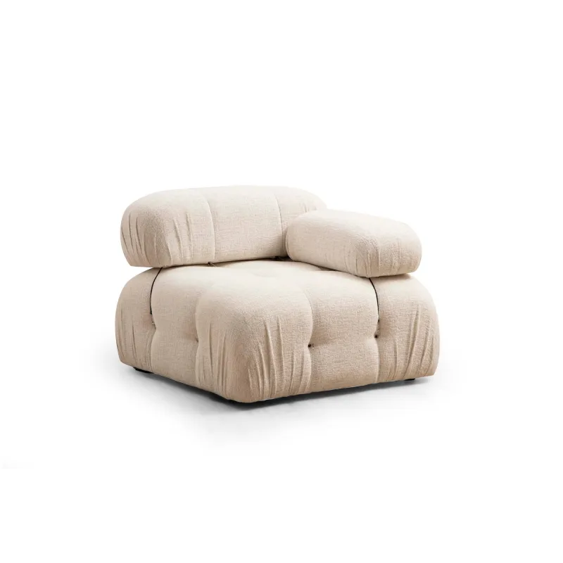 Fotoliu Bubble 1R - Cream Bouclette  - 1