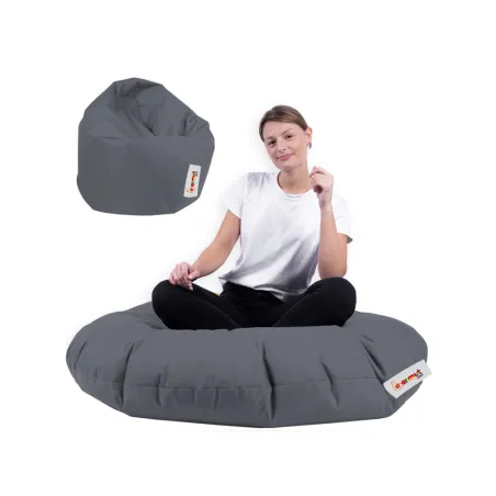 Fotoliu Puf Bean Bag Iyzi 100 Cushion Pouf - Fume  - 1