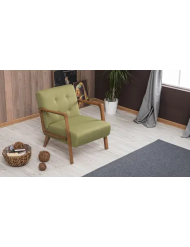 Fotoliu Kemer - Green 69 X 80 X 83 - 2