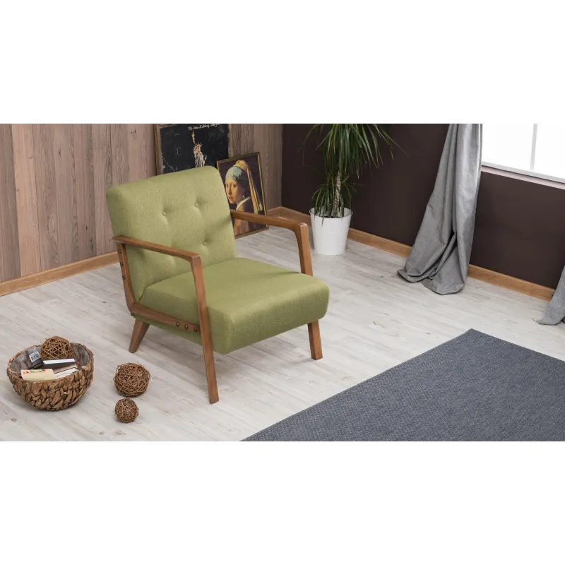 Fotoliu Kemer - Green 69 X 80 X 83  - 2
