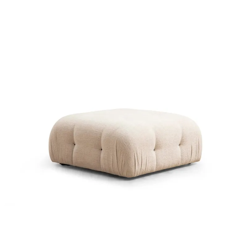 Taburet Bubble Pouffe - Cream Bouclette  - 1