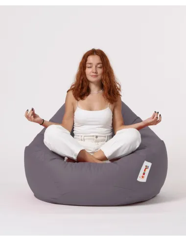 Fotoliu Puf Bean Bag Premium XXL - Dark Grey  - 1