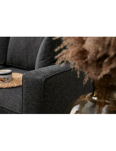 Canapea Tapitata cu 3 Locuri Liva - Anthracite 227 X 76 X 94  - 3