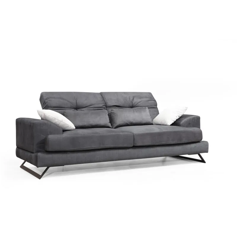 Canapea Tapitata cu 3 Locuri si Spatar Reglabil Frido 3 Seater 225 X 92 X 79  - 3
