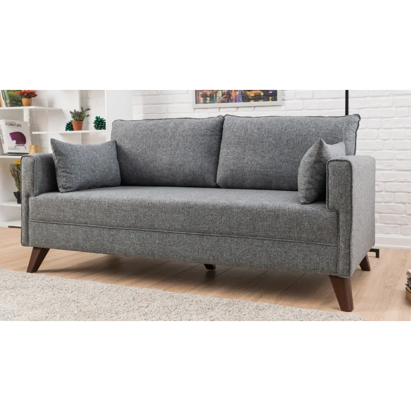 Canapea cu 2 Locuri Bella Sofa For 2 Pr - Grey 177 X 85 X 81  - 2