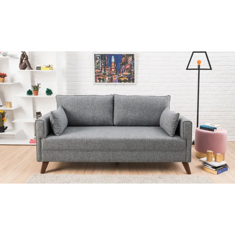 Canapea cu 2 Locuri Bella Sofa For 2 Pr - Grey 177 X 85 X 81  - 5