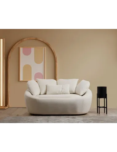 Canapea Tapitata 2 Locuri Midye - Love Seat - 1