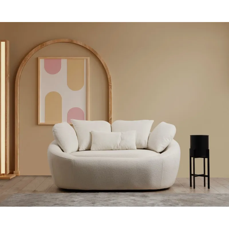 Canapea Tapitata 2 Locuri Midye - Love Seat  - 1