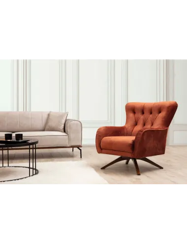 Fotoliu Siesta Armchair - Orange 78 X 92 X 86  - 1