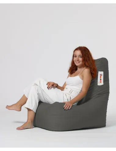 Fotoliu Puf Bean Bag Diamond - Fume  - 3