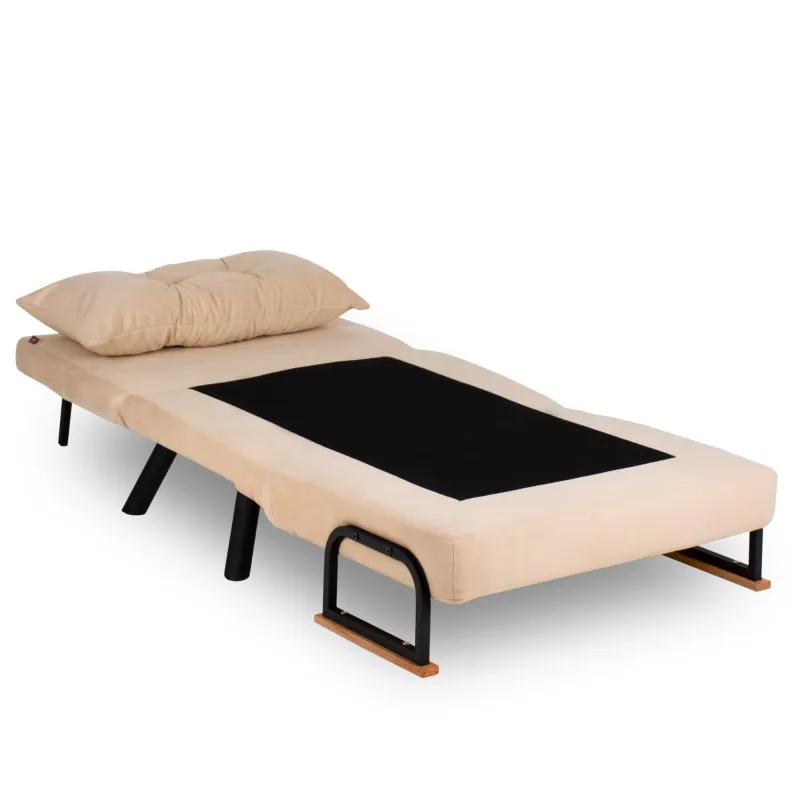 Fotoliu Extensibil Sando Single - Cream  - 4