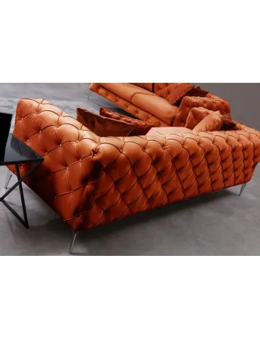 Canapea Como - Orange 3 Locuri 237 X 73 X 90 - 2