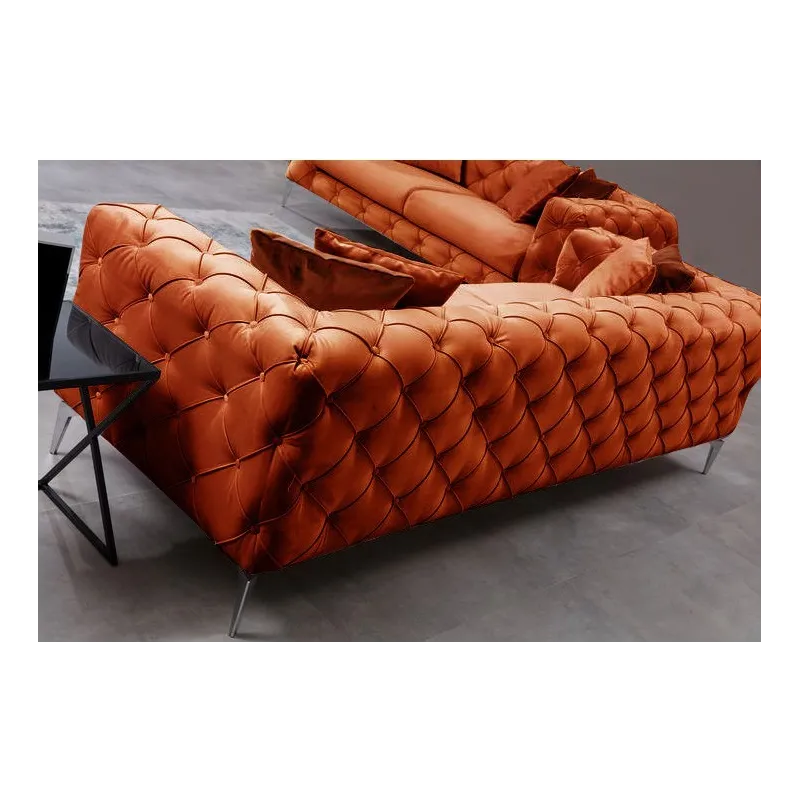 Canapea Como - Orange 3 Locuri 237 X 73 X 90  - 2