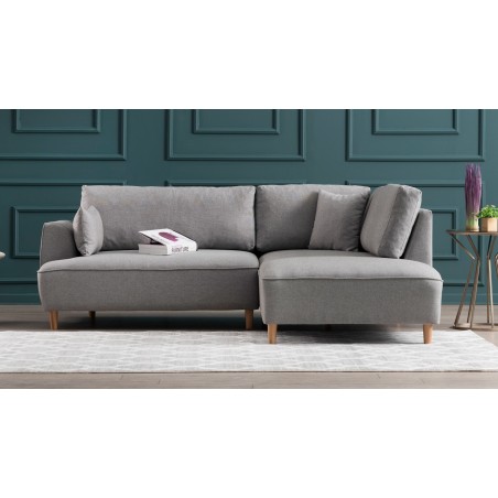 Canapea Tip Coltar Felix Extra Soft Corner Sofa Right - Light Grey - 1