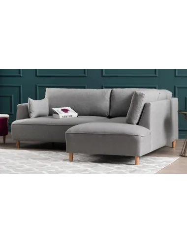 Canapea Tip Coltar Felix Extra Soft Corner Sofa Right - Light Grey  - 3