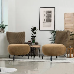 Set 2 Fotolii Moderne Loly Set - Mustar - 1