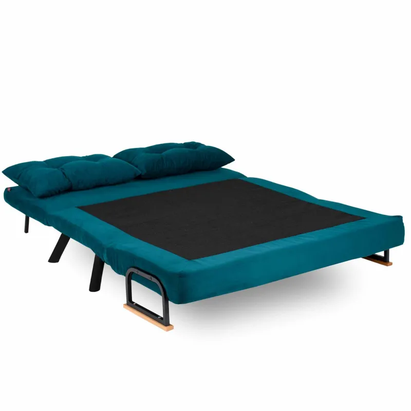 Canapea Extensibila 2 Locuri Sando 2-Seater - Petrol Green  - 4