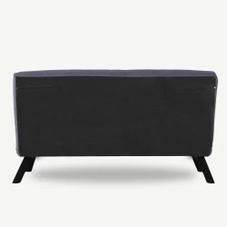 Canapea Extensibila 2 Locuri Sando 2-Seater - Grey  - 6