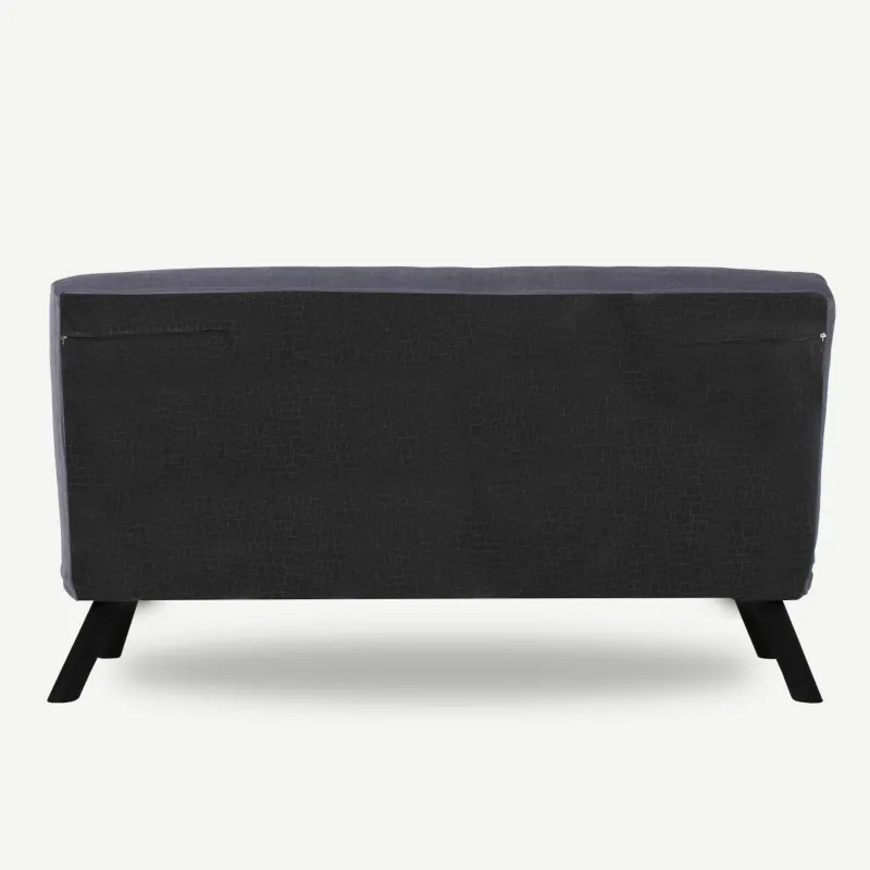 Canapea Extensibila 2 Locuri Sando 2-Seater - Grey  - 6