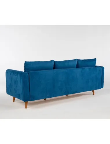Canapea 3 Locuri Sofia - Dark Blue 215 X 91 X 85  - 4