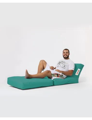 Fotoliu Puf de Plaja Siesta Sofa Bed Pouf - Turquoise - 1