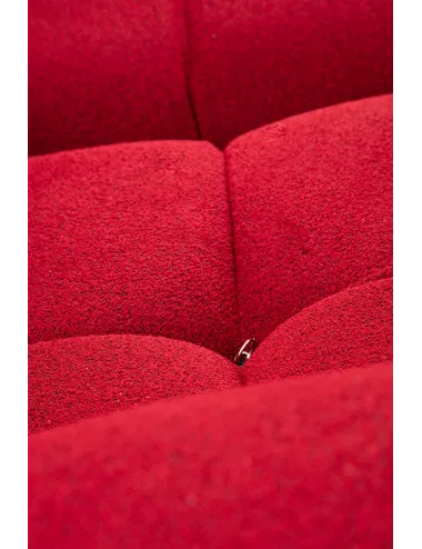 Canapea Tip Coltar Bubble Corner ( L1-O1-1R -Puf) - Red  - 4
