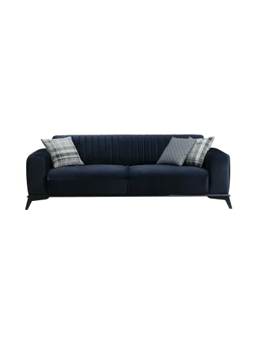Canapea 3 Locuri Lisa - Navy Blue  - 2